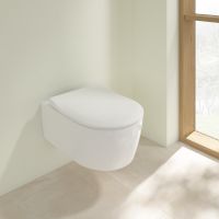 Товар: Унитаз Villeroy&Boch Avento 5656RS01 подвесной с сиденьем Микролифт - фото 2 Унитаз Villeroy&Boch Avento 5656RS01 подвесной с сиденьем Микролифт — фото 2, Подвесные унитазы