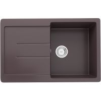 Кухонная мойка Ulgran Classic U-507-345 Шоколад — фото 1, Кухонные мойки