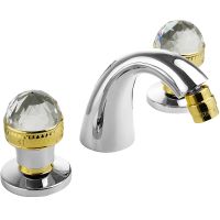 Смеситель для биде Migliore Axo 18493 Хром Золото — фото 1, Смесители для биде