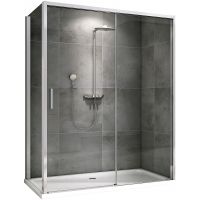 Товар: Душевой уголок Abber Komfort 160x100 AG93160-S102 профиль Хром стекло прозрачное - фото 1 Душевой уголок Abber Komfort 160x100 AG93160-S102 профиль Хром стекло прозрачное — фото 1, Прямоугольные душевые уголки