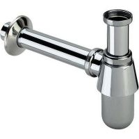 Сифон для раковины SantiLine SL-113 Хром — фото 1, Сифоны для раковины