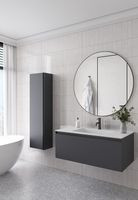 Товар: Тумба под раковину Boheme Armadi Art Quatro 1 100 790-M1-100-A-A подвесная Антрацит профиль Антрацит - фото 4 Тумба под раковину Boheme Armadi Art Quatro 1 100 790-M1-100-A-A подвесная Антрацит профиль Антрацит — фото 4, Мебель для ванной