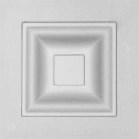 Квадрат Европласт 1.54.001 30x98x98 мм — фото 1, Колонны