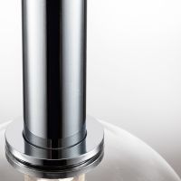 Товар: Подвесной светильник Artelamp Valley A1023SP-1CC Прозрачный Хром - фото 3 Подвесной светильник Artelamp Valley A1023SP-1CC Прозрачный Хром — фото 3, Подвесные светильники