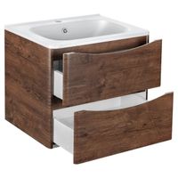 Товар: Тумба под раковину Vincea Paola VMC-2P600RW подвесная R.Wood - фото 2 Тумба под раковину Vincea Paola VMC-2P600RW подвесная R.Wood — фото 2, Тумбы под раковину