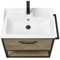 Тумба под раковину Aquaton Лофт Фабрик 65 1A242301LTDY0 подвесная Дуб кантри — фото 4, Мебель для ванной