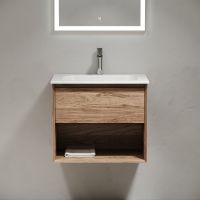 Тумба под раковину Sancos Marmi 1.0 60 MR1.060ECH подвесная Дуб чарльстон — фото 4, Тумбы под раковину