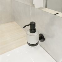 Товар: Дозатор для жидкого мыла Fixsen Comfort Black FX-86012 Черный матовый - фото 3 Дозатор для жидкого мыла Fixsen Comfort Black FX-86012 Черный матовый — фото 3, Дозаторы