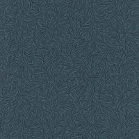 Обои RASCH Salisbury 552300 Флизелин (0,53*10,05) Синий, Листья — фото 1, Обои для стен