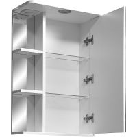 Товар: Зеркальный шкаф Stella Polar Концепт Нелея 55/С R SP-00000043 с подсветкой Белый - фото 2 Зеркальный шкаф Stella Polar Концепт Нелея 55/С R SP-00000043 с подсветкой Белый — фото 2, Зеркальные шкафы в ванную