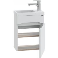 Тумба под раковину СанТа Лондон 40 224017 подвесная Белая — фото 2, Тумбы под раковину