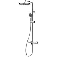 Душевая система Bossini Elios L10402.1.030 с термостатом Хром — фото 1, Душевые стойки