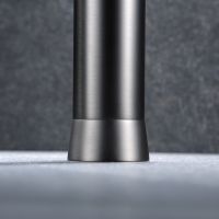 Смеситель для раковины Black&White Universe U7600GM 7600U Gun Metal — фото 5, Смесители