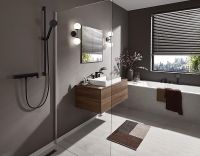 Товар: Ручной душ Hansgrohe Pulsify Select Relaxation 24110670 Черный матовый - фото 3 Ручной душ Hansgrohe Pulsify Select Relaxation 24110670 Черный матовый — фото 3, Лейки для душа