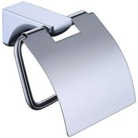 Держатель туалетной бумаги Kaiser KH-1500 с крышкой Хром — фото 1, Держатели туалетной бумаги