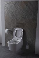 Унитаз Allen Brau Liberty 4.33004.20 подвесной Белый без сиденья — фото 22, Подвесные унитазы