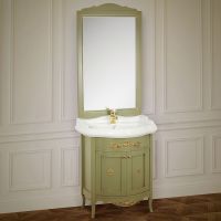 Зеркало Migliore Bella 68 25947 Оливковое — фото 2, Мебель для ванной