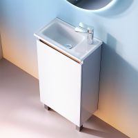 Тумба под раковину AM.PM X-Joy 45 M85AFSX0451WG Белый глянец — фото 9, Тумбы под раковину