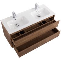 Тумба под раковину BelBagno Kraft 120 KRAFT-1200-2C-SO-2-RT подвесная Rovere Tabacco — фото 5, Тумбы под раковину