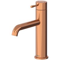 Смеситель для раковины Teska Atlas Leo S E5719 Розовое золото — фото 1, Смесители для раковины