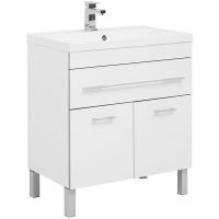 Тумба с раковиной Aquanet Верона 75 213031 Белая — фото 1, Тумбы с раковиной