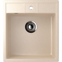 Кухонная мойка Ulgran Classic U-406-328 Бежевая — фото 1, Кухонные мойки