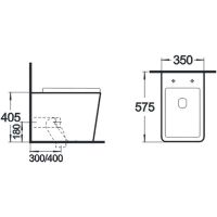 Унитаз beWash Kraft BKFSR005560 приставной Белый глянец с сиденьем Микролифт — фото 3, Унитазы