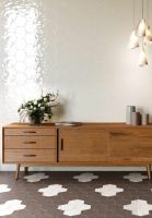 Керамогранит Ceramica Ribesalbes Geometry Hex Creme Glossy PT03137 15х17,3 см — фото 2, Керамогранит