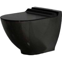 Унитаз Bien Harmony HRKA052N1VP0B7000 подвесной Черный матовый с сиденьем Микролифт — фото 1, Унитазы