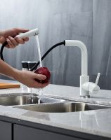 Смеситель для кухни Paulmark Kassel Ka214311-431TW Белый матовый — фото 7, Смесители для кухни