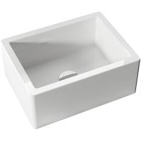 Кухонная мойка Kerasan Hannah Essex 60 541001 Белая — фото 1, Кухонные мойки