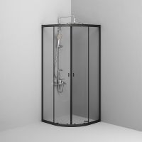 Товар: Душевой уголок AM.PM X-Joy Twin Slide 80х80 W88G-205-080BT64 профиль Черный матовый стекло прозрачное - фото 3 Душевой уголок AM.PM X-Joy Twin Slide 80х80 W88G-205-080BT64 профиль Черный матовый стекло прозрачное — фото 3, Душевые уголки