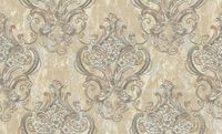 Обои Decori-Decori Mirabilia 83419 Винил на флизелине (1,06*10,05) Бежевый, Дамаск — фото 2, Обои для стен
