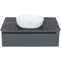 Товар: Тумба под раковину La Fenice Elba 100 FNC-01-ELB-G-100 подвесная Серая матовая - фото 6 Тумба под раковину La Fenice Elba 100 FNC-01-ELB-G-100 подвесная Серая матовая — фото 6, Тумбы под раковину