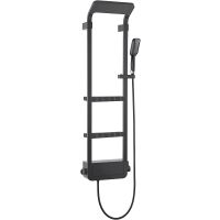 Душевая панель Black&White Seasons 302000 с гидромассажем Черный бархат — фото 1, Душевое оборудование. Душевая программа