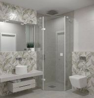 Керамическая плитка Azori Ebri Gris 00-00002208 настенная 31,5х63 см — фото 3, Керамическая плитка