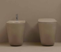 Биде Kerasan Nolita 532081*1 Коричневый орех — фото 3, Биде