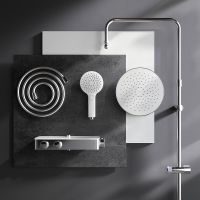 Товар: Душевая система AM.PM Inspire V2.0 F0750A400 с термостатом Хром - фото 17 Душевая система AM.PM Inspire V2.0 F0750A400 с термостатом Хром — фото 17, Душевые стойки