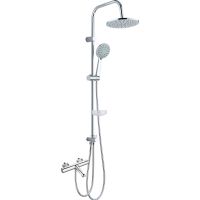 Душевая система Agger Thermo A2493500 с термостатом Хром — фото 1, Душевые стойки