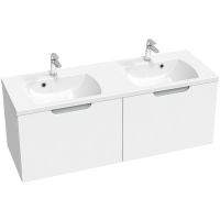 Тумба под раковину Ravak SD Classic II 130 X000001483 подвесная Белая Серая — фото 1, Тумбы под раковину