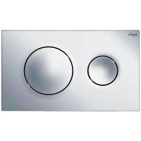 Инсталляция Viega Prevista Dry 792855 для подвесных унитазов с клавишей смыва Хром — фото 3, Инсталляции для унитазов