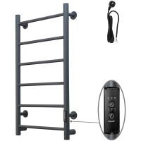 Электрический полотенцесушитель Тругор Аспект Пэк сп 1 80х40 Графит — фото 1, Электрические полотенцесушители