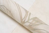 Обои Артекс Хлоя 10708-02 Винил на флизелине (1,06*10,05) Бежевый, Листья — фото 7, Обои для стен