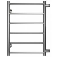 Водяной полотенцесушитель Terminus Аврора П6 400х600 бп500 4670078529862 Хром, боковое подключение, G 1" НР — фото 2, Водяные полотенцесушители