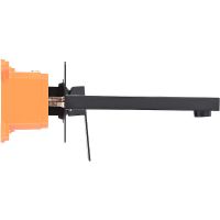 Смеситель для раковины Orange Lutz Черный матовый арт-M04-722b — фото 6, Смесители для раковины