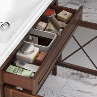 Товар: Тумба под раковину Opadiris Палермо 100 00-00006723 Светлый орех - фото 4 Тумба под раковину Opadiris Палермо 100 00-00006723 Светлый орех — фото 4, Мебель для ванной