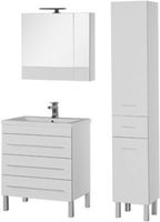 Товар: Тумба под раковину Aquanet Верона 75 178254 3 ящика Белая - фото 3 Тумба под раковину Aquanet Верона 75 178254 3 ящика Белая — фото 3, Мебель для ванной