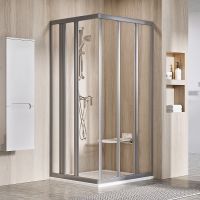 Товар: Душевая дверь Ravak Supernova ASRV3-80 198 15V40UR2Z1 профиль Сатин стекло Transparent - фото 2 Душевая дверь Ravak Supernova ASRV3-80 198 15V40UR2Z1 профиль Сатин стекло Transparent — фото 2, Раздвижные душевые двери