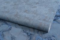 Обои Артекс Dieter Lange Avenue 10669-06 Винил на флизелине (1,06*10,05) Синий, Штукатурка — фото 2, Обои для стен