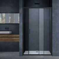 Товар: Душевая дверь Vincea Alpha 110 VDS-3AL110CLB профиль Черный стекло прозрачное - фото 1 Душевая дверь Vincea Alpha 110 VDS-3AL110CLB профиль Черный стекло прозрачное — фото 1, Раздвижные душевые двери